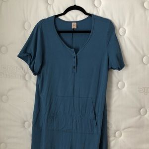 Blue Smash + Tess romper - large